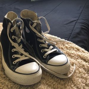 Black High Top Converse