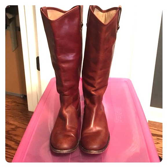 Melissa Button Frye Riding Boots