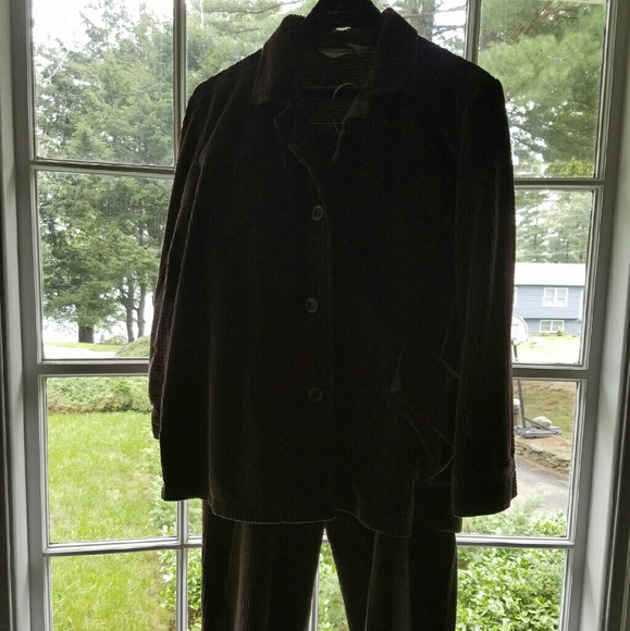 J Jill corduroy jacket and pants