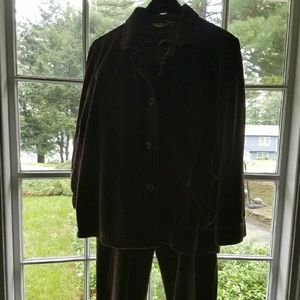 J Jill corduroy jacket and pants