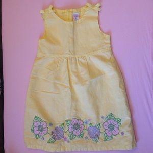 BOGO FREE - Yellow Dress with flowers
