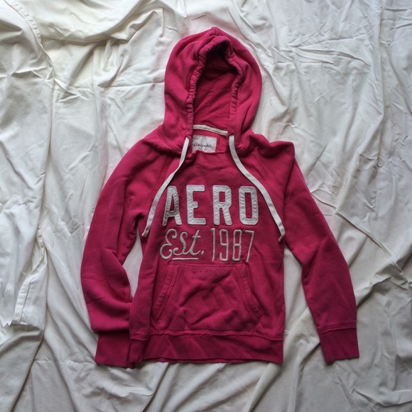 Pink casual sweatshirt