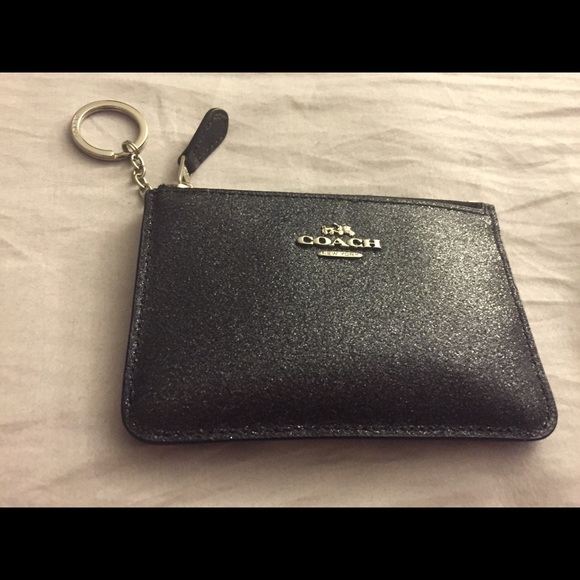 Coach coin key chain l