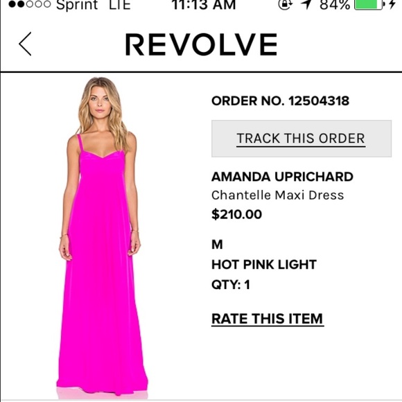 Amanda Uprichard Dresses & Skirts - Hot Pink Amanda Uprichard Dress