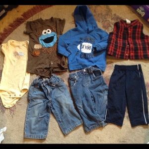 Infant Boys Clothes Bundle 12 Months