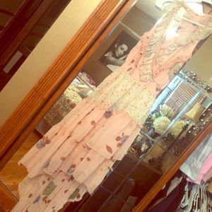 Free People "Floral Skies" Dress