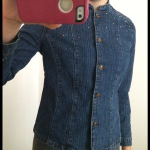 Denim Button up  Long Sleeve Jacket