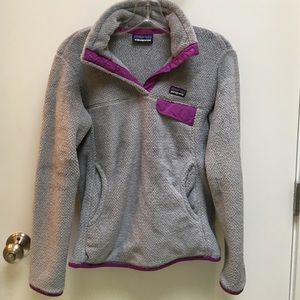 Grey Patagonia fleece