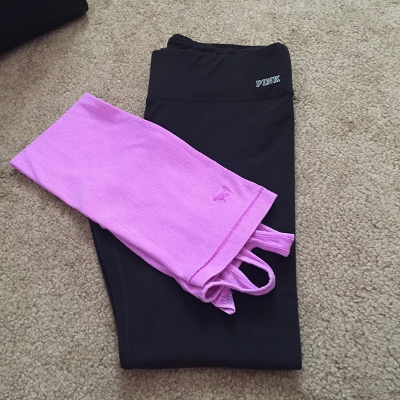 PINK Ultimate Yoga Leggings + Free PINK Tank
