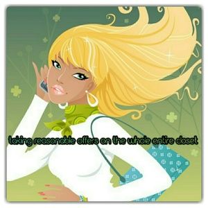 Taking offers for the whole closet