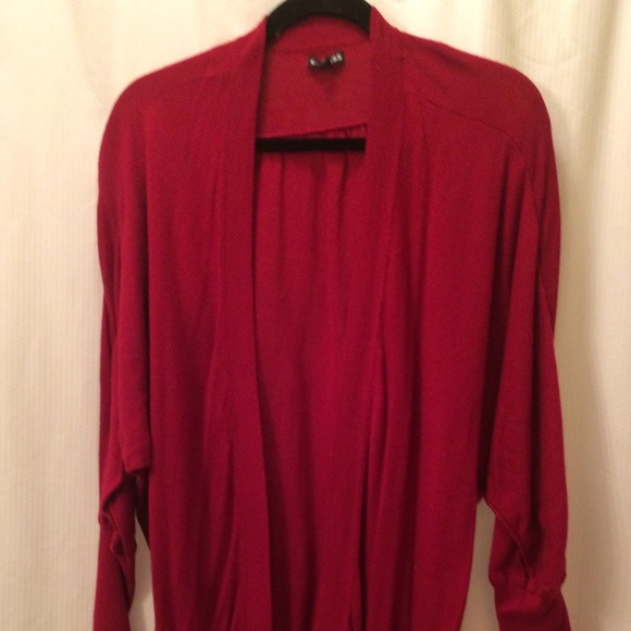 Express burgundy sweater Sz Lg