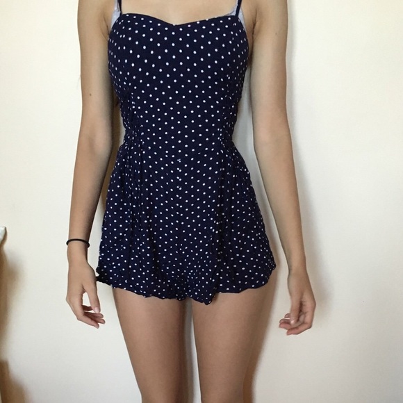 Polka dot romper - Picture 1 of 3