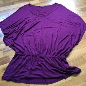 Banana Republic purple dolman top
