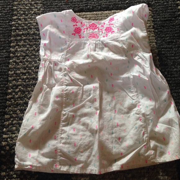 Carters girls embroidered top