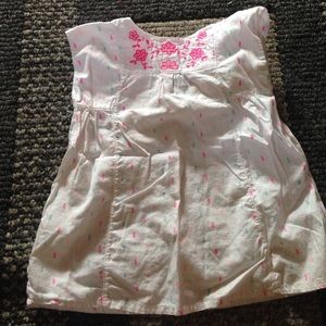 Carters girls embroidered top