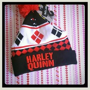 DC Harley Quinn Poof Beany