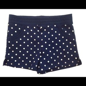 Girls Baby Gap 3t Blue Polk-a-dot Shorts