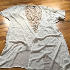 Mossimo white kimono