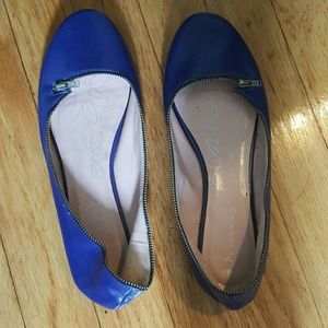 Blue flats