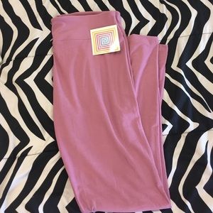 Lularoe pink TC leggings