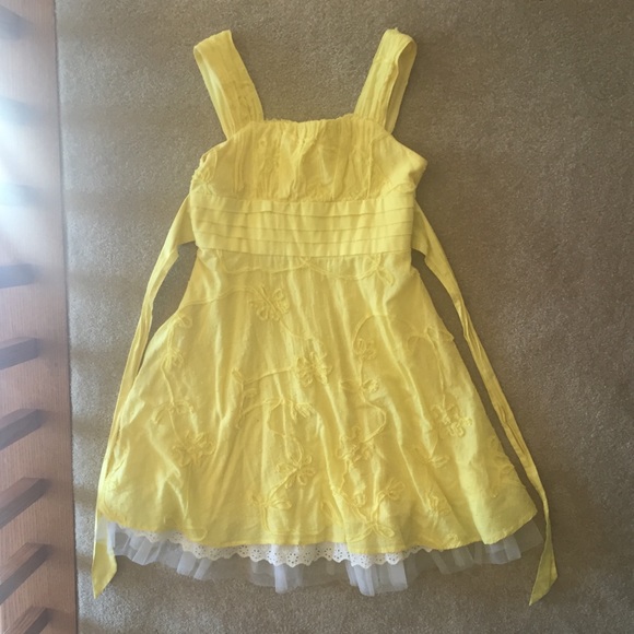 Adorable Yellow Summer Dress