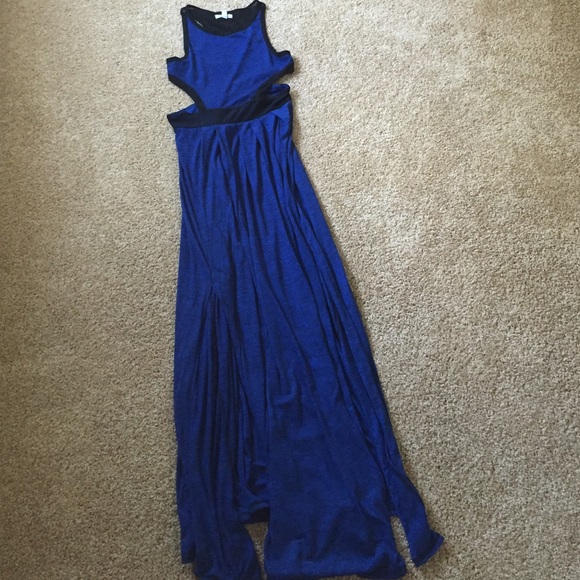 Silence and Noise Blue Maxi Dress