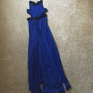 Silence and Noise Blue Maxi Dress Silence and Noise Blue Maxi Dress