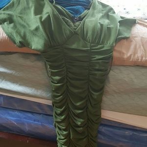 Green dress