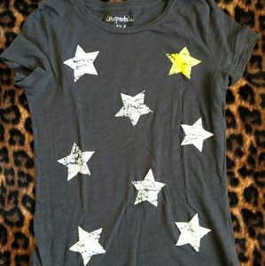 Aeropostale Black Graphic Tee