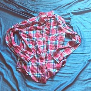 Long sleeved flannel