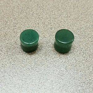 Solid Jade Plugs 7/16"