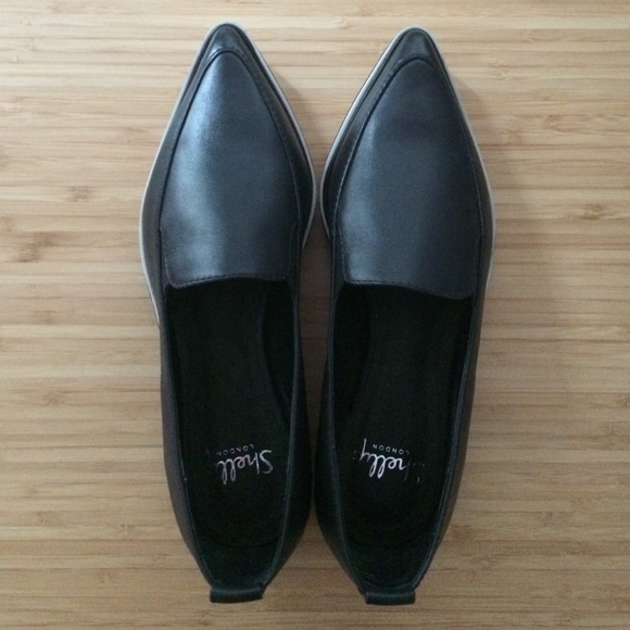 Shellys London Jeune Loafers - Black, Size 7