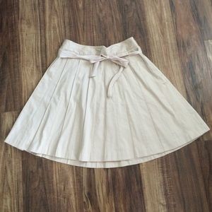 White House Black Market khaki skirt