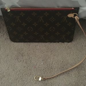 Never Used Louis Vuitton Monogram Clutch pochette