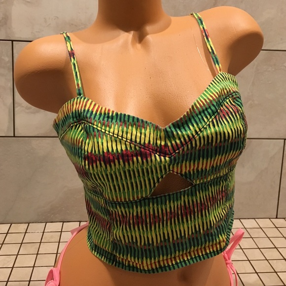 Multi Color Crop Top