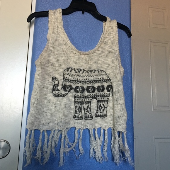 See through crop top tank top