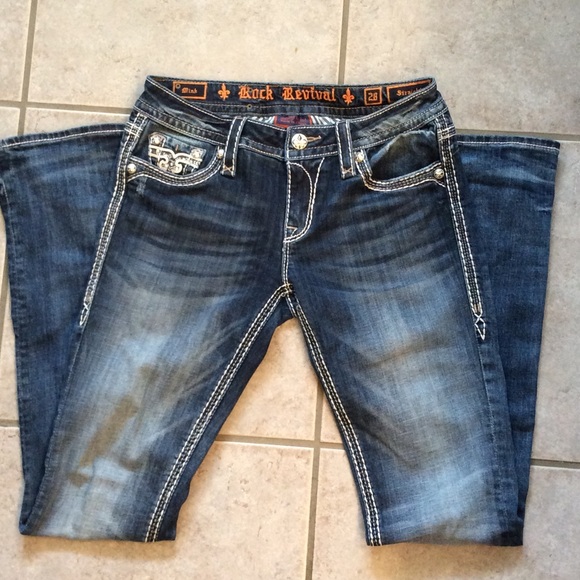 Rock Rivival Minh Straight Leg Jean