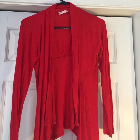 CHRIS & CAROL SWEATER. Red. Size small