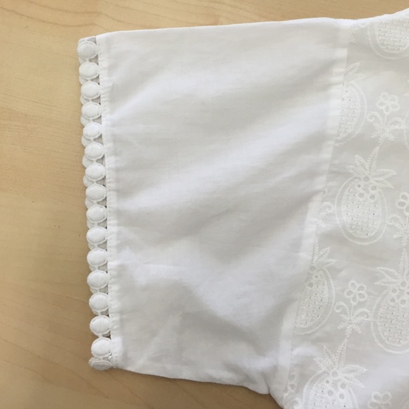 TOPSHOP Embroidered Crop Top - Picture 4 of 4