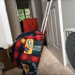 NWT Victoria Secret Pink Rolling Suitcase