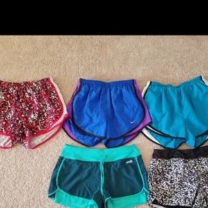 Three Nike shorts