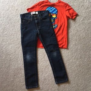 Boys Levi Skinny Jeans