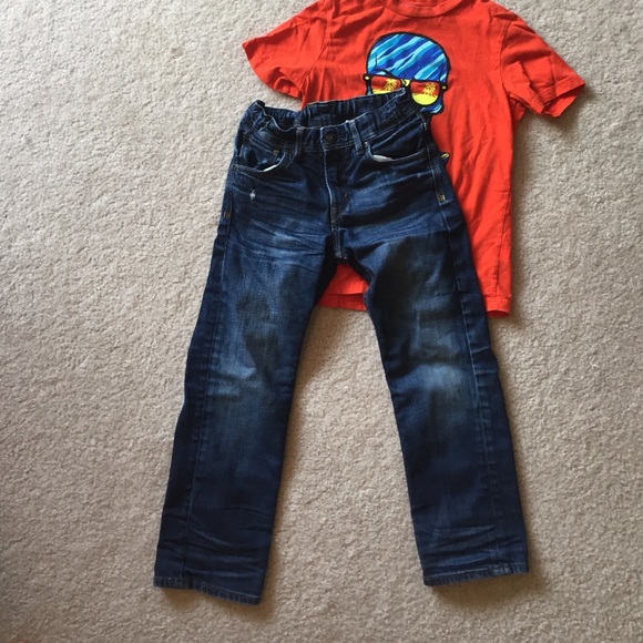 Boys H&M Denim Distressed Jeans