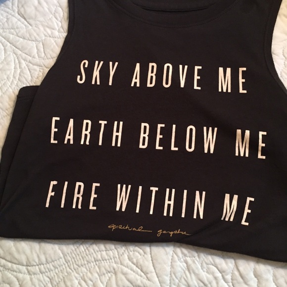 Spiritual Gangster Sky Above Me Tank