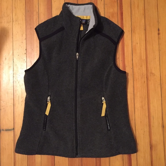 Patagonia Grey and Yellow Vest