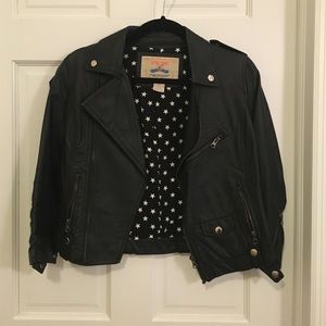 Blacker faux leather jacket