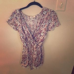 Floral Romper from Francesca's