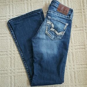 Big Star Maddie mid rise dark wash boot cut jeans