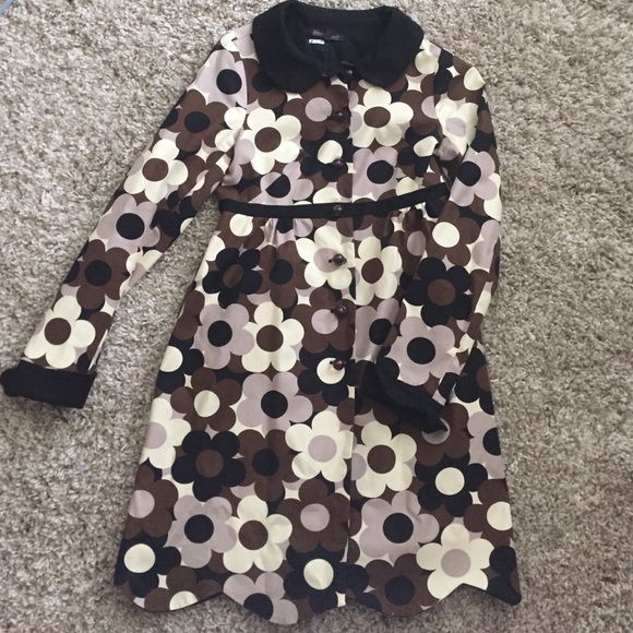 Betsey Johnson Floral Coat