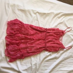 Rachel Roy pink beach dress